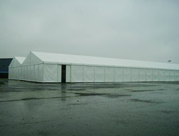 仓储帐篷：上海科勒公司仓储帐篷