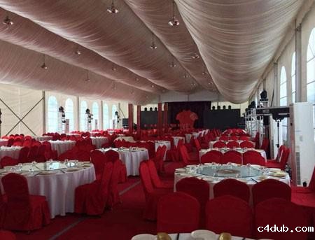 酒店豪华婚礼篷房