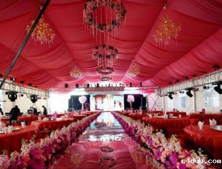 定制婚庆篷房帐篷