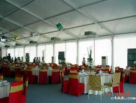 21米跨度连跨婚礼帐篷篷房