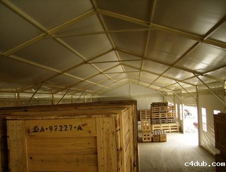 12米临时仓储篷房