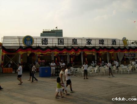 青岛啤酒节大棚