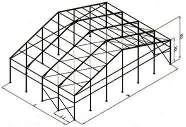 大跨度展览展篷 大跨度展览展篷