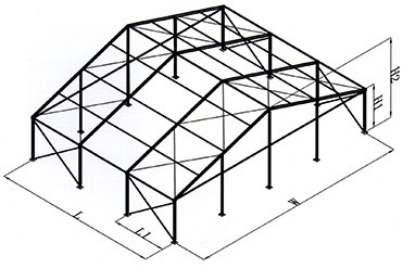 小跨度啤酒大棚 小跨度啤酒大棚